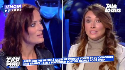 Delphine Wespiser descend Kelly Bochenko qui avait été virée de Miss France dans Touche pas à mon poste