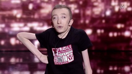 Quentin fait l'unanimité auprès du jury de la France a un incroyable talent