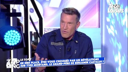Benjamin Castaldi tacle l'auteur de la biographie d'Yves Montand