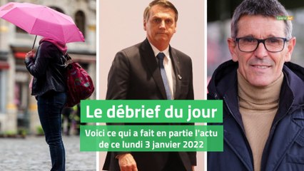 Le débrief du lundi 3 janvier