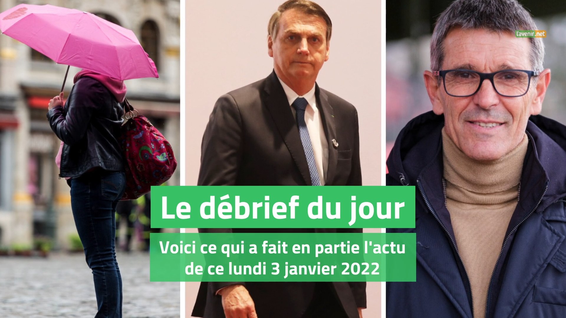 Le débrief du lundi 3 janvier