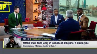 How Antonio Brown's sudden departure impacts the Bucs' chances in the playoffs _ Get Up-(720p60)