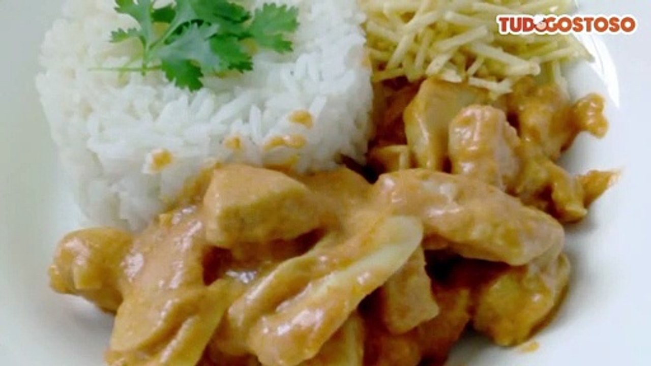 Strogonoff de frango simples