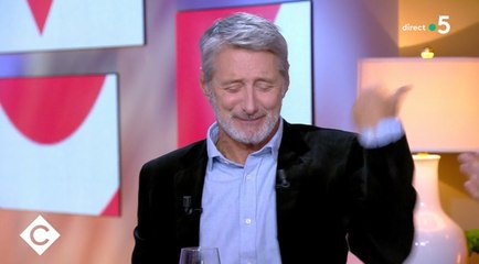 下载视频: Anne-Elisabeth Lemoine piège Antoine de Caunes sur le plateau de C à vous