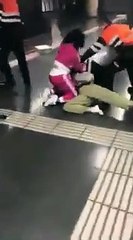 Nueva pelea en el Metro de Barcelona