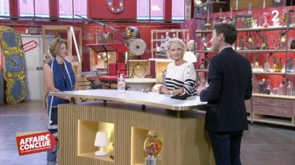 Sophie Davant embêtée par une acheteuse dans Affaire conclue