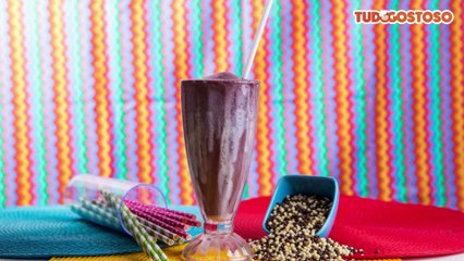 Milkshake de açaí