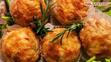 Muffin salgado low carb