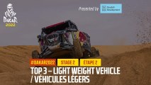 Light Weight Vehicles Top 3 presented by Soudah Development - Étape 2 / Stage 2 - #Dakar2022