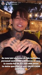 100 millones de pesos: el despilfarro de Yeferson Cossio por una fiesta de fin de año