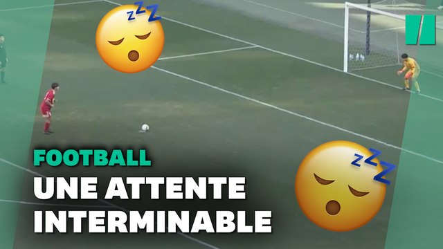 Voici probablement le penalty le plus lent jamais tiré
