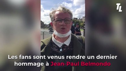 Hommage à Jean-Paul Belmondo : l'émotion des fans de l'acteur au micro de Télé-Loisirs