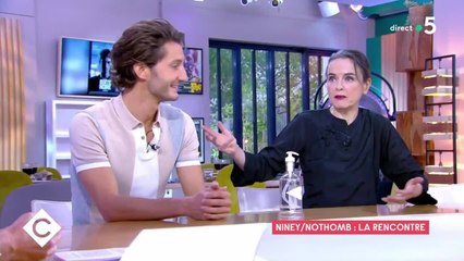 Amélie Nothomb sous le charme de Pierre Niney