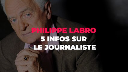 5 infos sur Philippe Labro