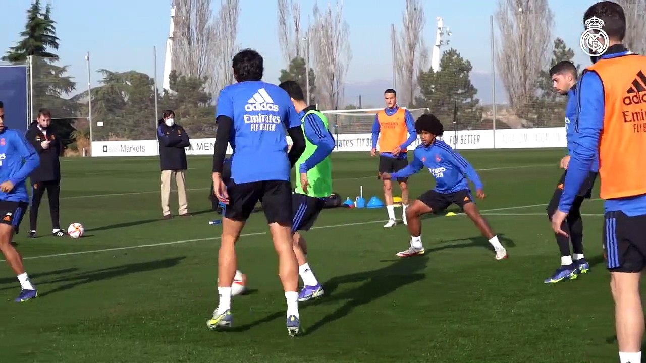 Fresh NEW training kit at Real Madrid City