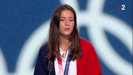 La handballeuse Cléopatre Darleux déçue que L'Equipe ait snobé les Bleues après leur médaille d'or