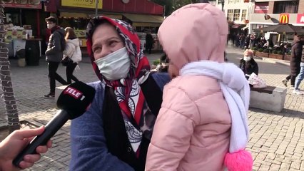 Torununa çikolata alamayan emekli kadın durumunu gözyaşları içinde anlattı