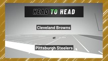 Cleveland Browns at Pittsburgh Steelers: Moneyline