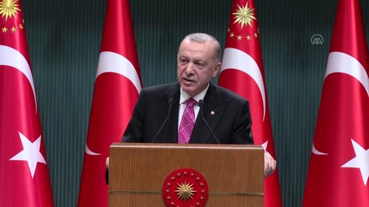 Son dakika haberi: Cumhurbaşkanı Erdoğan: "(Kovid-19) Tedbirlere daha fazla riayet ederek yüz yüze eğitime devam edeceğiz"