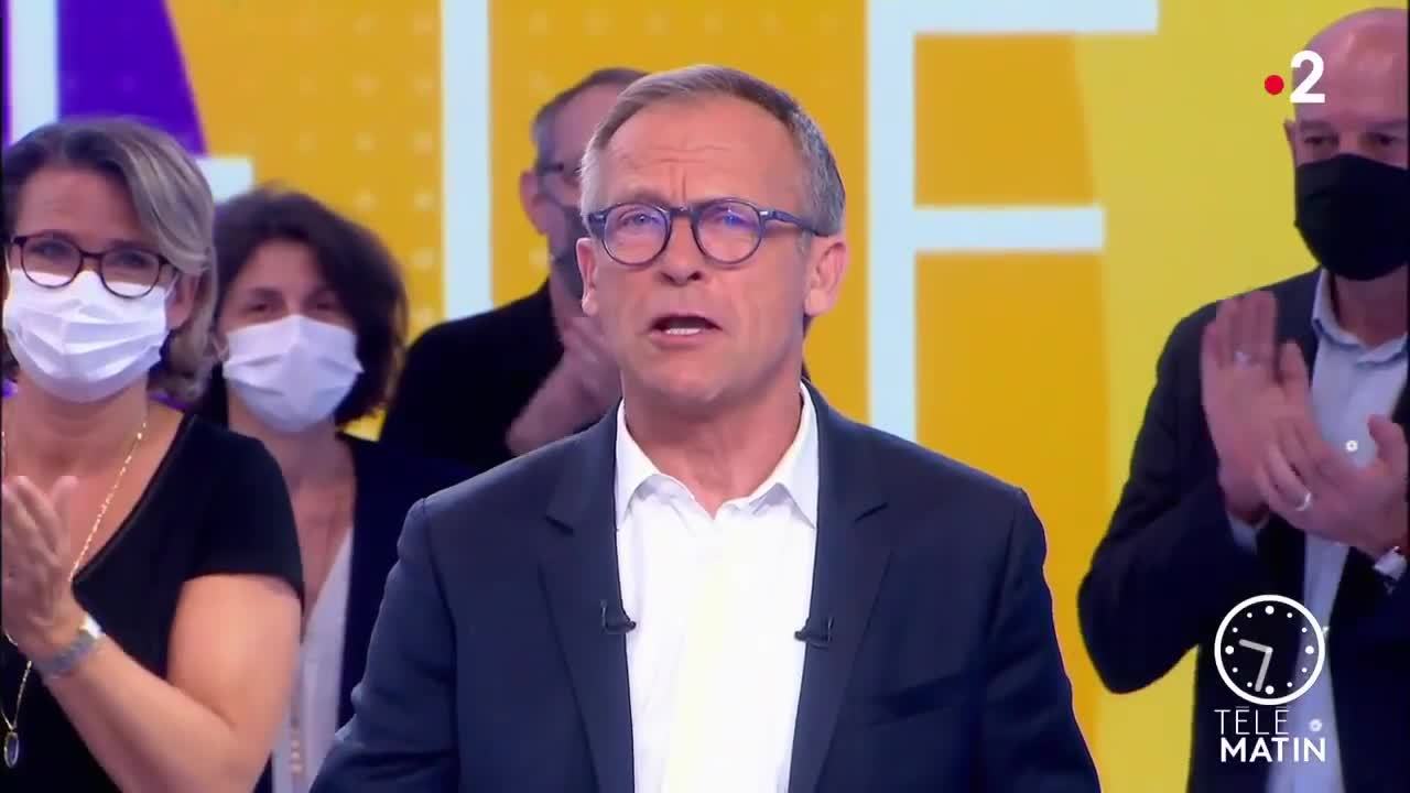 Télématin : les adieux émouvants de Laurent Bignolas et de Karine  Baste-Régis aux téléspectateurs !