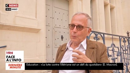 Fabrice Luchini, excédé par la réflexion d'un journaliste de CNews, menace de quitter le direct