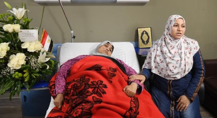 أول لقاء مع سيدة الشهامة بعد تكريمها من الرئيس السيسي