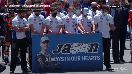 Mort du pilote Jason Dupasquier à l'âge de 19 ans