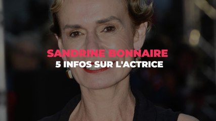 Sandrine Bonnaire : 5 infos sur l'actrice
