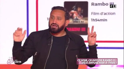 Cyril Hanouna se moque de C8 et de son étrange programmation