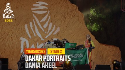 Dakar Portraits - Dania Akeel - Stage 2 - #Dakar2022