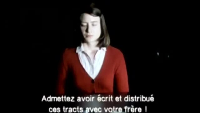 Sophie Scholl, les derniers jours