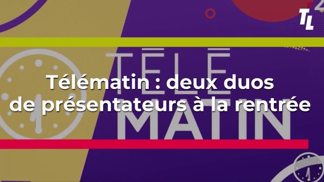 Télématin : exit Laurent Bignolas, deux duos de présentateurs officieront à la rentrée