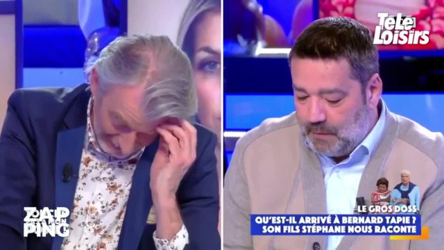 Bernard Tapie et son épouse agressés : Gilles Verdez fond en larmes dans TPMP