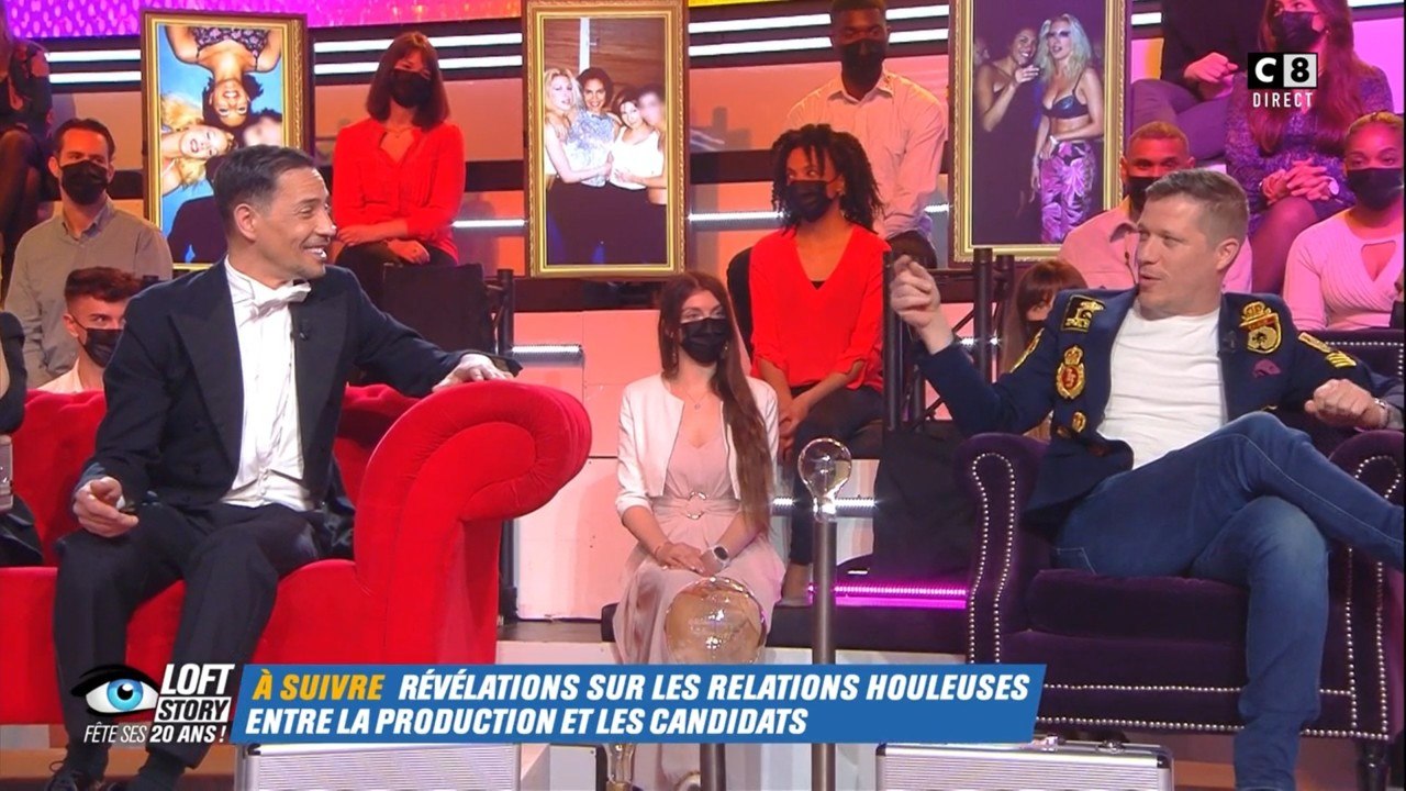 Steevy revient sur les coulisses de la scène de la piscine et provoque un fou-rire de Jean-Edouard