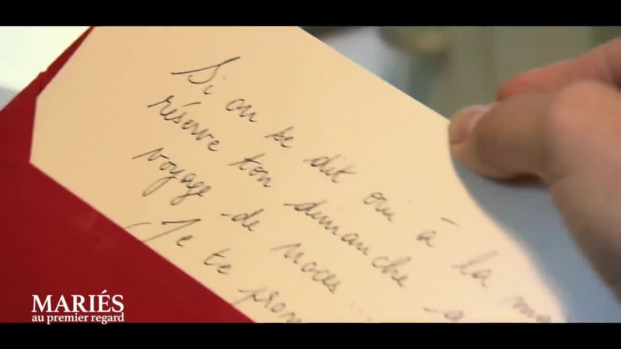 "Je te promets une journée au 7e ciel" : la drôle de lettre de Matthieu (Mariés au premier regard) à Laure