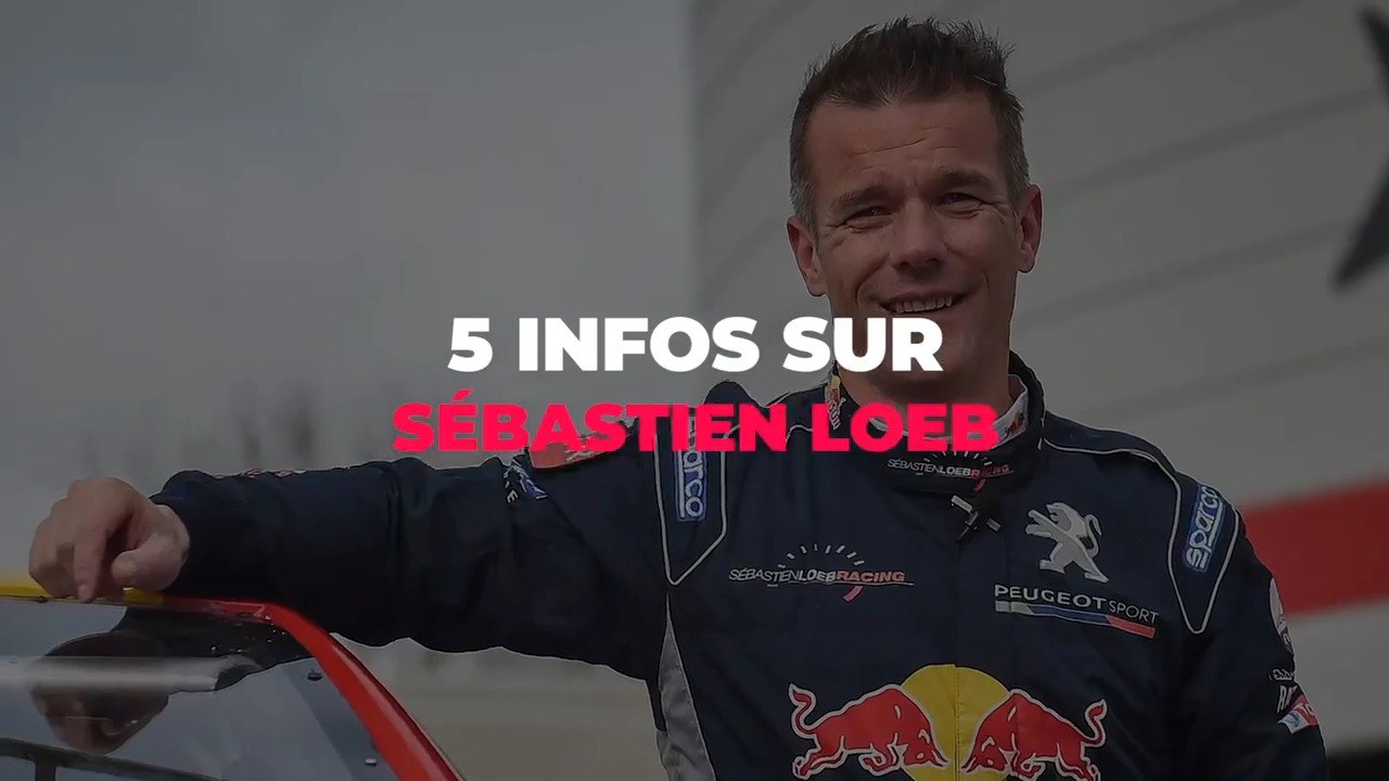 5 infos sur Sébastien Loeb