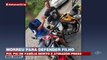 PAI MORRE AO TENTAR DEFENDER FILHOS EM ASSALTOFamília fazia passeio de motocicleta, em Mauá/SP, quando foi atacada por bandidos armadosMais detalhes em: www.band.com.br/brasilurgente