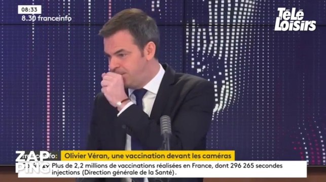 Olivier Véran : son gros chat dans la gorge en pleine interview sur les vaccins !