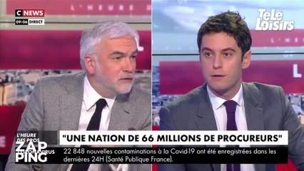 "C'est l'Heure des Procs !" Gabriel Attal corrige Pascal Praud sur CNews
