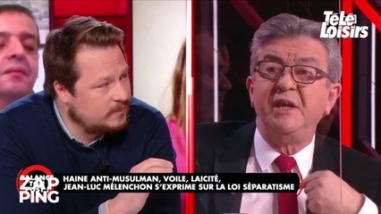 Jean-Luc Mélenchon s'en prend à Geoffroy Lejeune sur une couverture de Valeurs actuelles