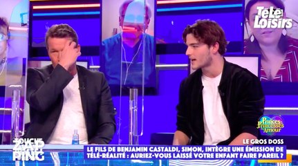 Benjamin Castaldi et son fils Simon se livrent sur leur relation dans TPMP