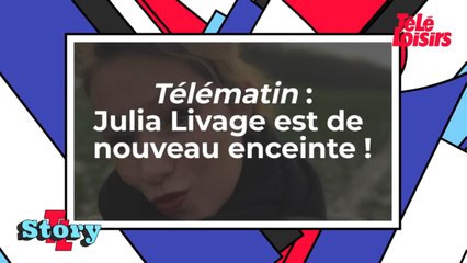 Télématin - Julia Livage de nouveau enceinte