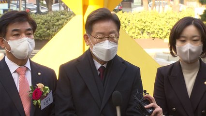 이재명 "전 국민 방역 보상 필요"...정책 레이스 '박차' / YTN