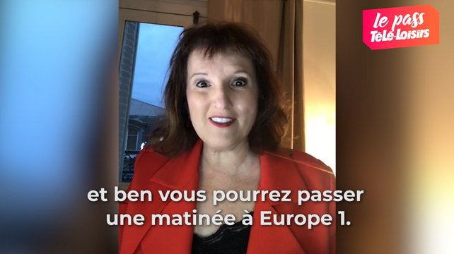 Passez la matinée avec Anne Roumanoff à Europe 1 grâce au Pass Télé-Loisirs !