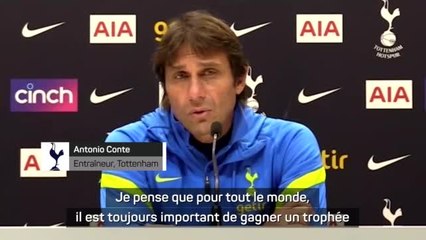 Tottenham - Conte : "Construire un groupe prêt pour gagner"
