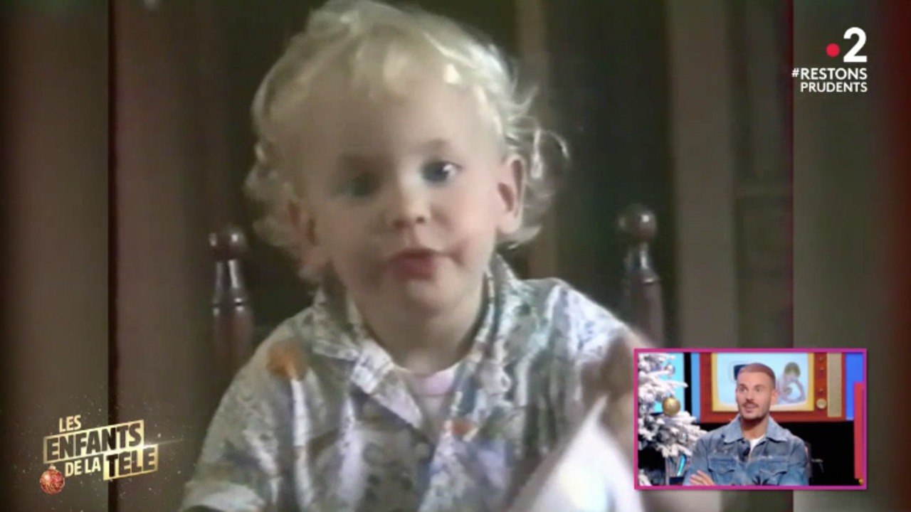 "On dirait mon fils !" : Matt Pokora choqué par des images de lui enfant, dans Les enfants de la télé
