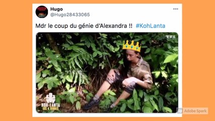 Koh-Lanta : le coup de bluff d'Alexandra enflamme Twitter
