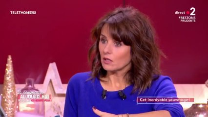 Faustine Bollaert fascinée par le sauvetage de ses invités dans Ça commence aujourd'hui