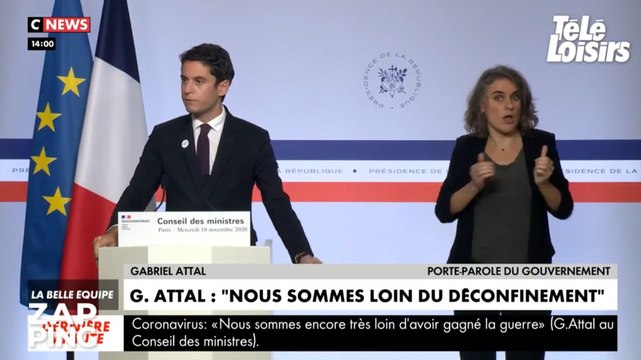 Déconfinement ou pas le 1er décembre ? Gabriel Attal se veut très prudent !