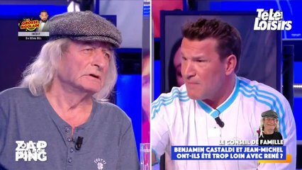 Benjamin Castaldi enrage dans TPMP après son clash avec René Malleville et les menaces de mort